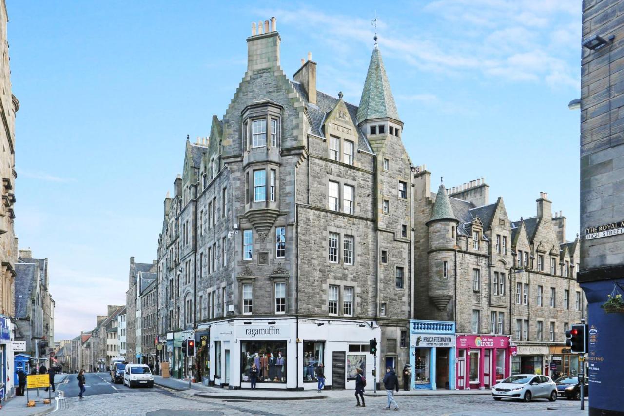 Joivy Iconic Colorful Home On The Royal Mile EDI Exteriér fotografie